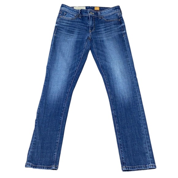 Pilcro & The Letterpress Anthropologie Hyphen Ankle Jeans Denim Stretch Slim‎ 25 - Picture 1 of 11